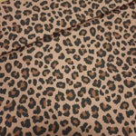 Jersey de coton - Effet léopard