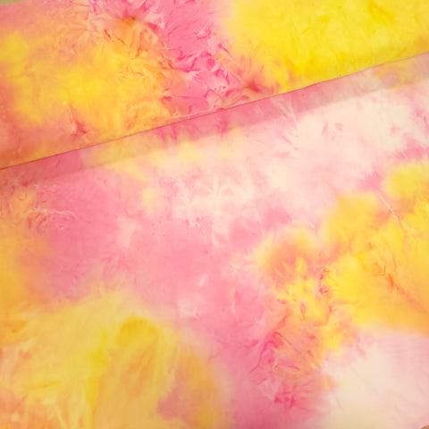 Jersey - Pink and yellow tie dye 