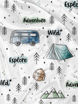 Adventure Explore Wild Towel and Blanket Panel