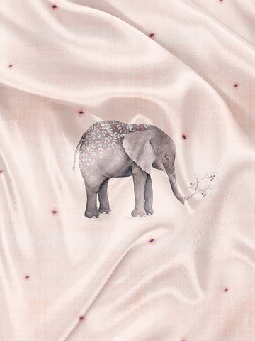 Soft Elephant Towel and Blanket Panel