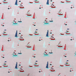 100% Coton à Motif - Voilier nautique