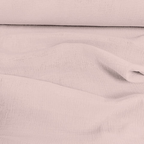 100% cotton muslin - Light Pink 