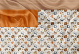 * NEW! Multifunction Clothing Panel - Pumpkin Forest Animals