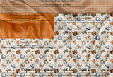 * NEW! Multifunction Clothing Panel - Pumpkin Forest Animals