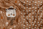 Panel for Clothing and Blanket Monkey and his scarf