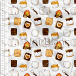 S'mores white background