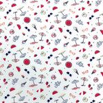 100% Cotton Patterned - Summer Fun