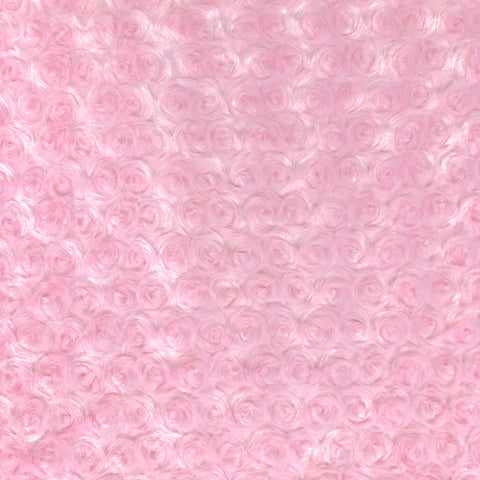 Minky Rosette - Pink