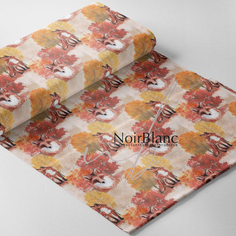 Fox Autumn Forest