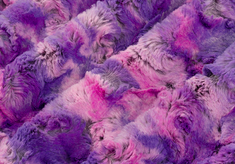 Fourrure Shannon Fabrics - Luxe Cuddle® Wild Rabbit Amethyst